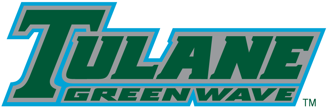 Tulane Green Wave 1998-Pres Wordmark Logo v2 diy DTF decal sticker